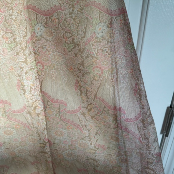 Floaty ethereal organza vintage gown, xs - Picture 4 of 7